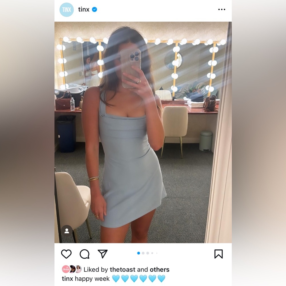 Miaou Blue Mini Dress